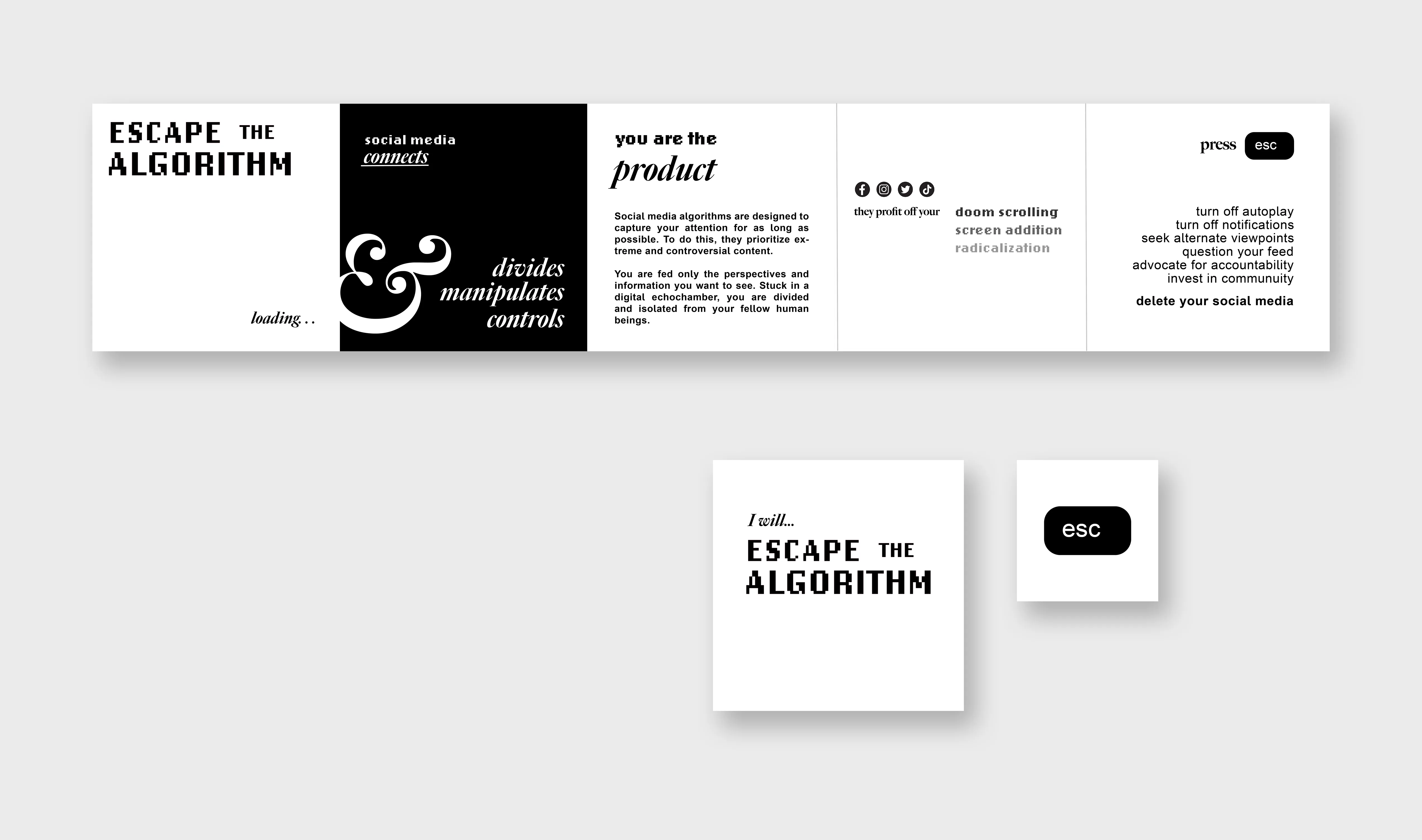 Escape the Algorithm Overview